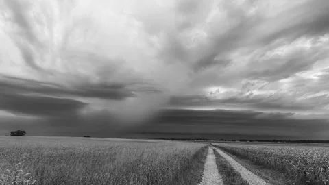 Dark Tempest: The Power of the Supercell Storm 4K UHD Stock Footage 304961542