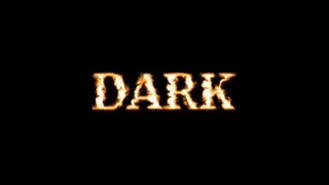Dark Text Effect Stock Footage 336838772