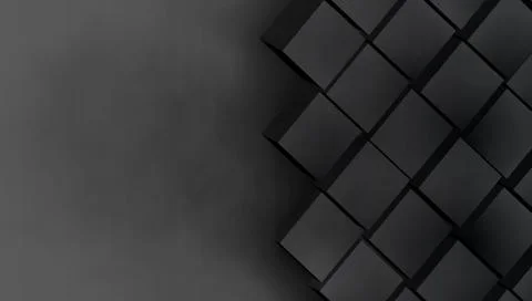 Dark Texture Wall With Gray Squares Background Illustrazione stock