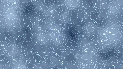 Dark textured background with abstract contour lines in Stock Footage 337966998