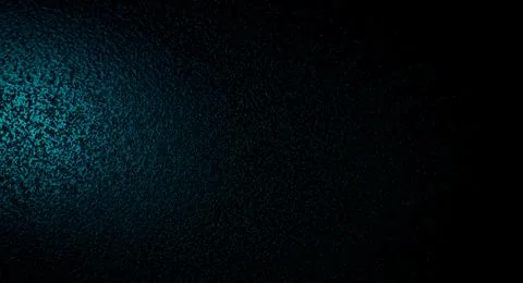 Dark textured background with subtle teal light illuminating the left side Stock Photos