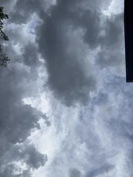 Dark Textured Storm Clouds Macro Detail Stock Photos