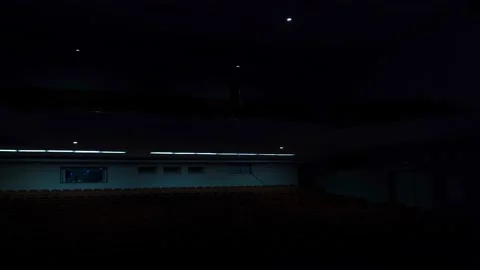 Dark theater hall before the performance of the creative team Stock Footage 139190822