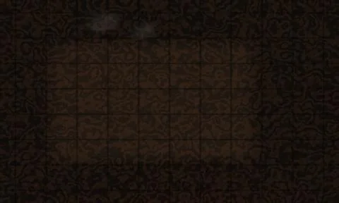 Dark tiled wood grid pattern background with soft smoke effects for gaming .. Stock Photos