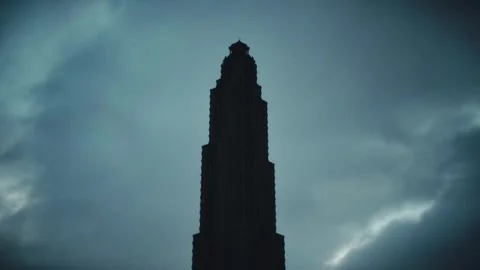 Dark Tower, Surreal World #2 Stock Footage 317465398