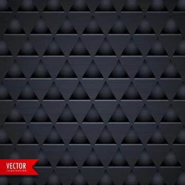 Dark triangle texture pattern vector background Illustrazione stock