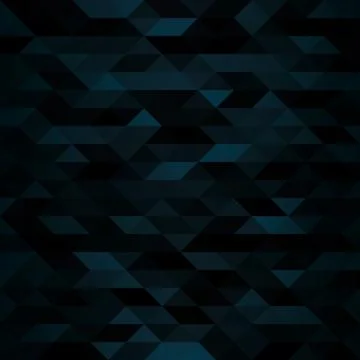 Dark Triangular Mosaic Background Stock Illustration