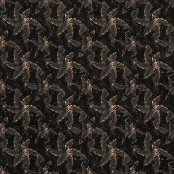 Dark Tropical Leaf Seamless Pattern copia Illustrazione stock