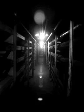 Dark tunel Stock Photos