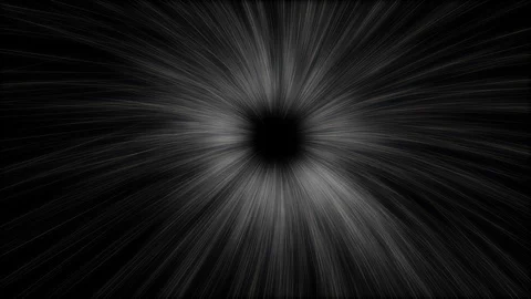 Dark tunnel with a burst of speed rays exploding Stock Footage 120098314