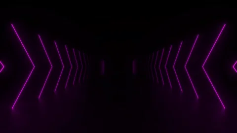 Dark Tunnel With Red Light 스톡 동영상 270427642