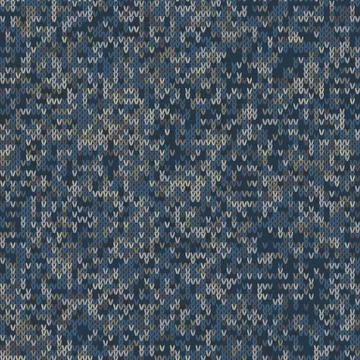 Dark tweed knit stitch effect vector texture. Masculine dark marl seamless Stock Illustration