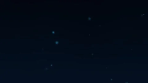 Dark underwater scene with moving particles and bubbles Видео 340240296