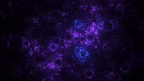 Dark Universe with Rays of Lights forming Circles Stock Footage 127758407