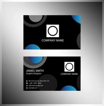 Dark vector card Stock Illustration