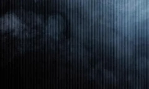 Dark vertical slat texture background with abstract smoke and moody lighting Stock Illustration