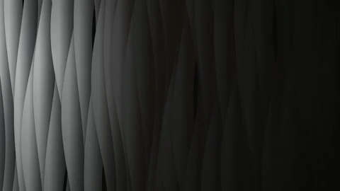 Dark vertical wave structures with shifting light and shadow Stock Footage 342213913
