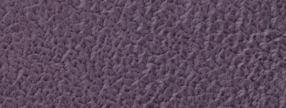 Dark violet background from soft fluffy textile material macro. Texture of .. Stock Photos