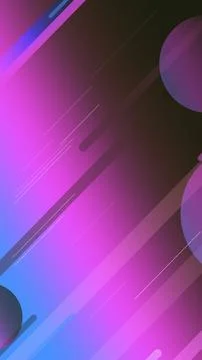 Dark violet neon abstract background with bright pink and blue streaks and .. Illustrazione stock