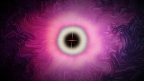 Dark Void Rift Cosmic Portal Loop Animation Vídeos de archivo 346236422