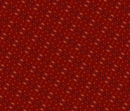 Dark volcanic ash contour tile using shore-tree inspired motif and lava orange, Stock Illustration