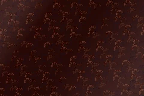 Dark volcanic ash decorative backdrop with arched scale motif texture pattern an Stock Illustration