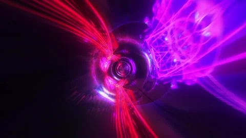 Dark Vortex Tunnel Loop Video stock 329993275
