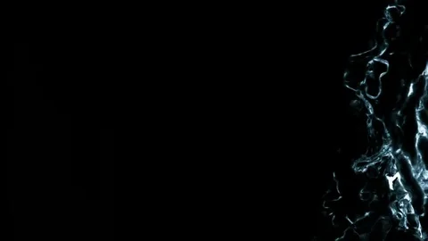 Dark Water In 3D - 2 Stock Footage 70005122