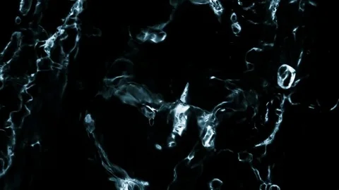 Dark Water In 3D - 36 Stock Footage 70004933