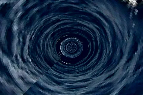 Dark Water Current 스톡 동영상 133364