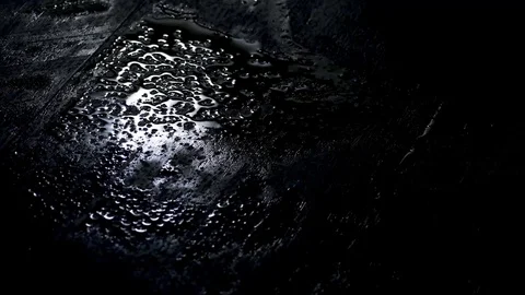 Dark Water on Floor 1 Stock Footage 86156192