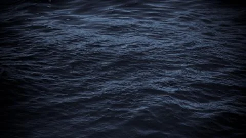 Dark water surface selenium silver tone background Stock Photos