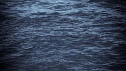 Dark water surface selenium silver tone background Stock Photos