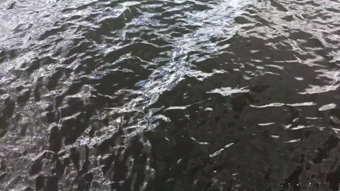 Dark Water Waves 1 Video stock 79606343