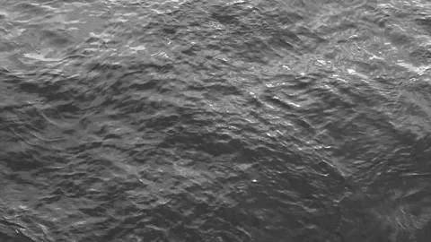 Dark waters, dark surface of a river Stock Footage 139381838