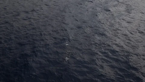 Dark waters of ocean Stock Footage 104907674