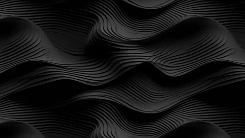 Dark wavy stripes. Stock Footage 237320424