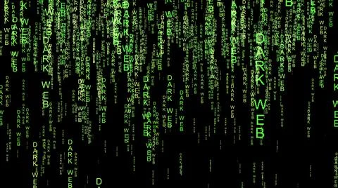 Dark web code on the internet concept 写真素材