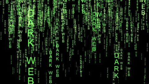 Dark web code matrix style Stock Footage 117139183