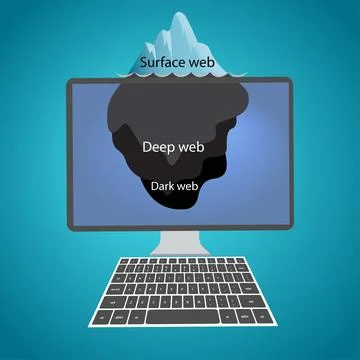 Dark web Stock-Illustration