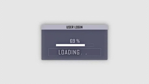 DARK WEB Loading Bar and Glitch Text, Animation, Background, Loop Vidéo 322146942