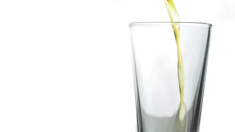 Dark wheat bock pour slow motion 3 Stock Footage 72606756