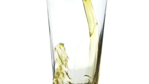 Dark wheat bock pour slow motion Stock Footage 72606804