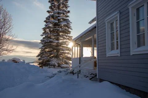 Dark window Stock Photos