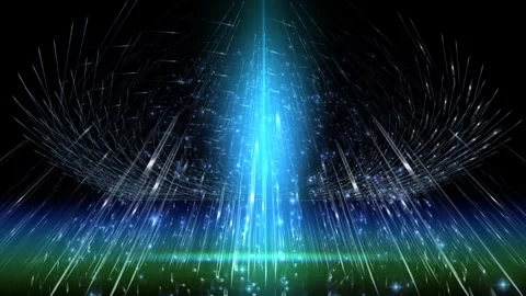 Dark Winged Blue Sparklings Stages Motions Backgrounds 스톡 동영상 264082486