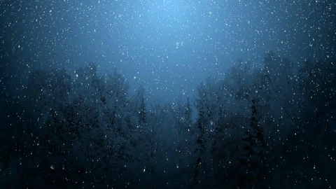 Dark Winter Night Background Vídeo Stock 121438267