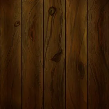 Dark Wooden Background. Vector wood texture Stock Illustration