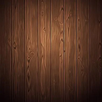 Dark Wooden Seamless Pattern Stock Illustration