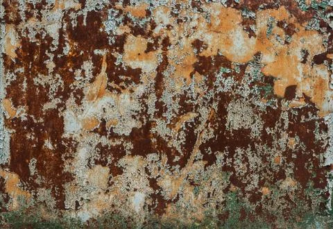 Dark worn rusty metal texture background Stock Photos