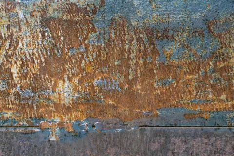 Dark worn rusty metal texture background. Stock Photos